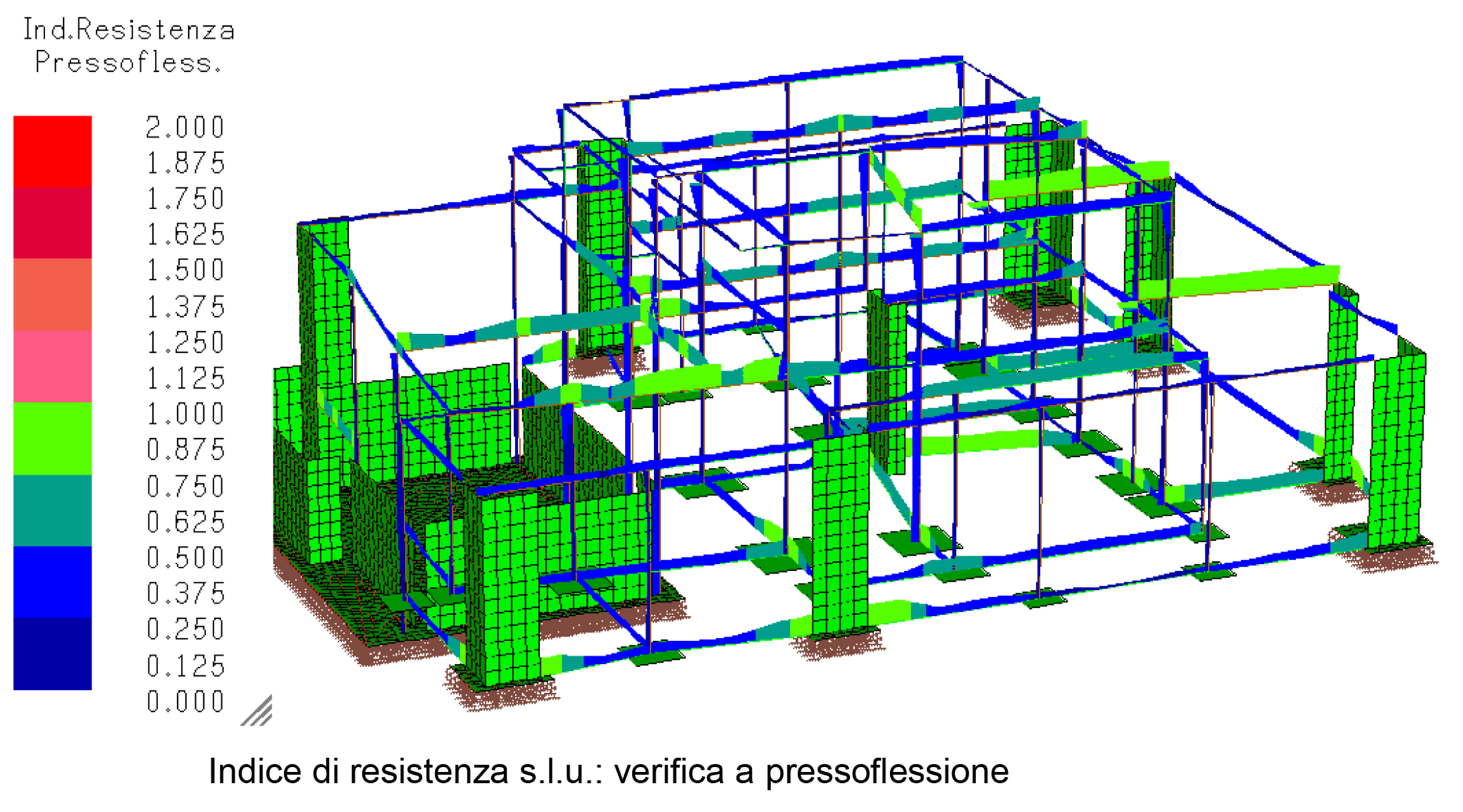 Edificio residenziale - Progett. Strutt. e Ver. sismica - Nardò, via C. di Nassirya - Grafico 2