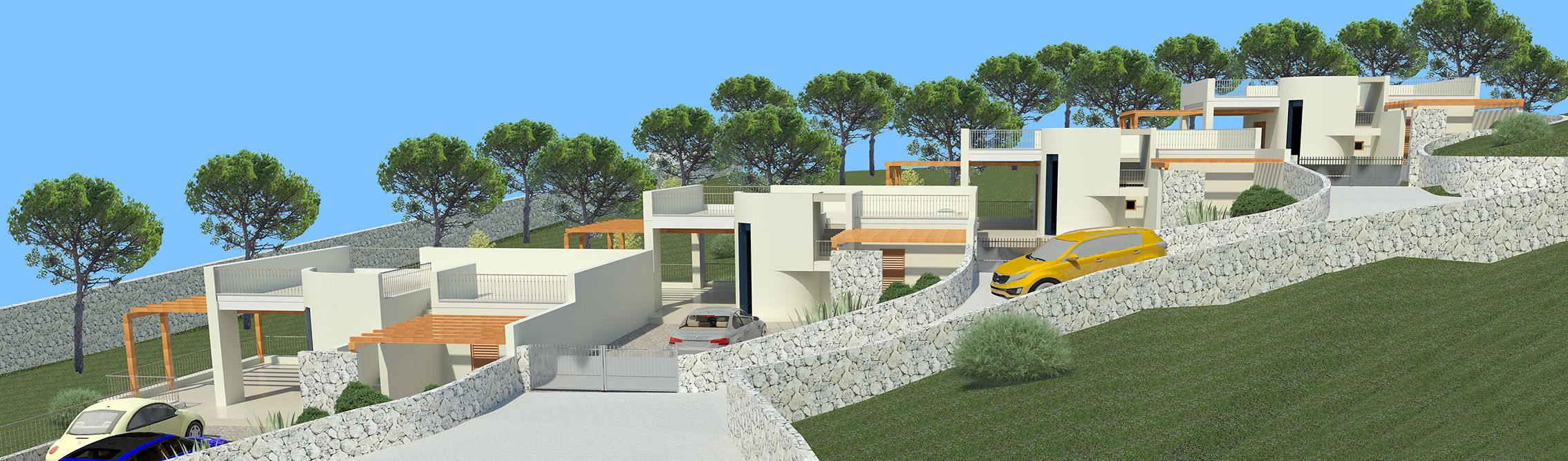 Unità Residenziali - Nardò, via Panoramica - Vista 3D 4 (web)